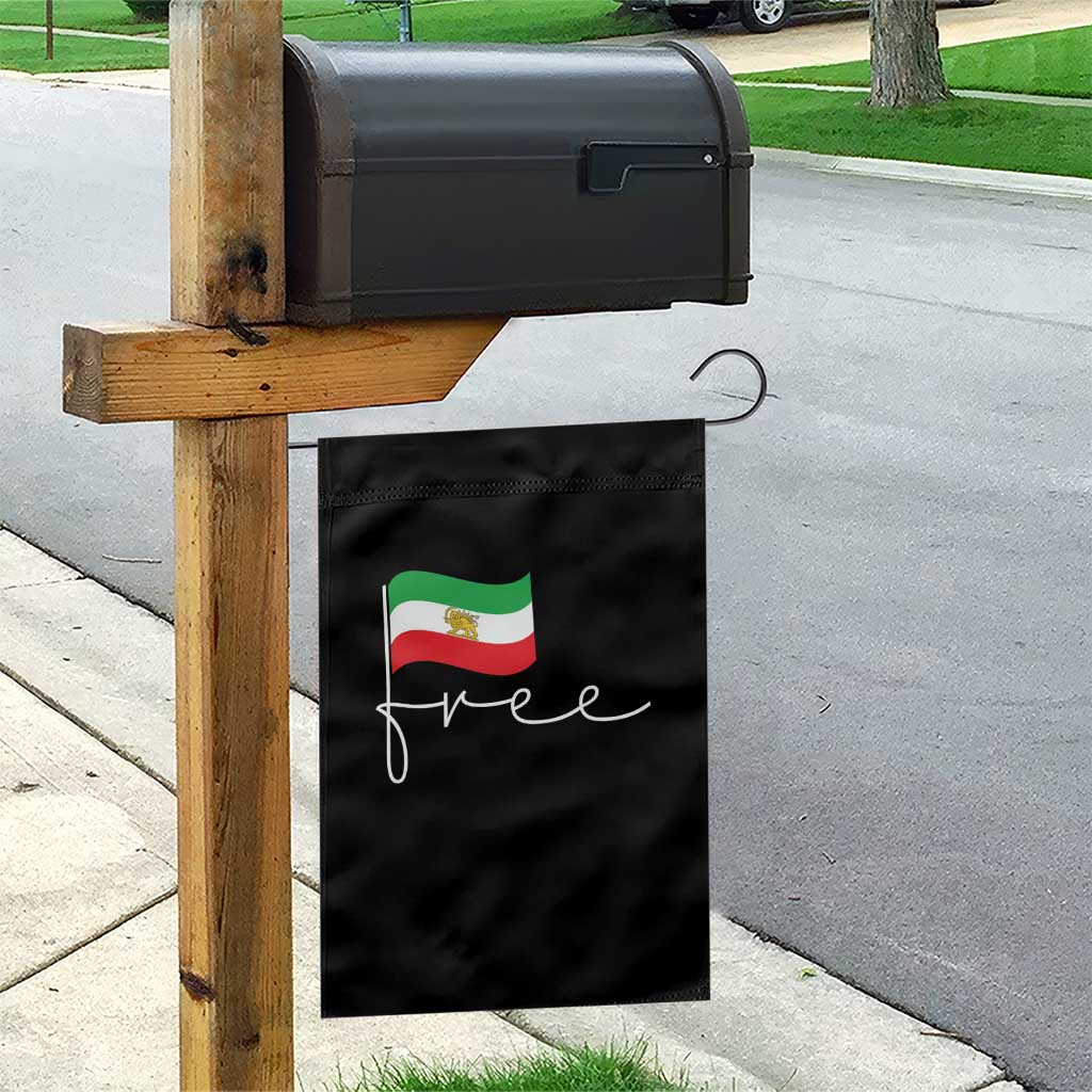 Free Iran Persian Flag Garden Flag Iranian Freedom Supporters Revolution TS02 Print Your Wear