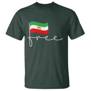 Free Iran Persian Flag T Shirt Iranian Freedom Supporters Revolution