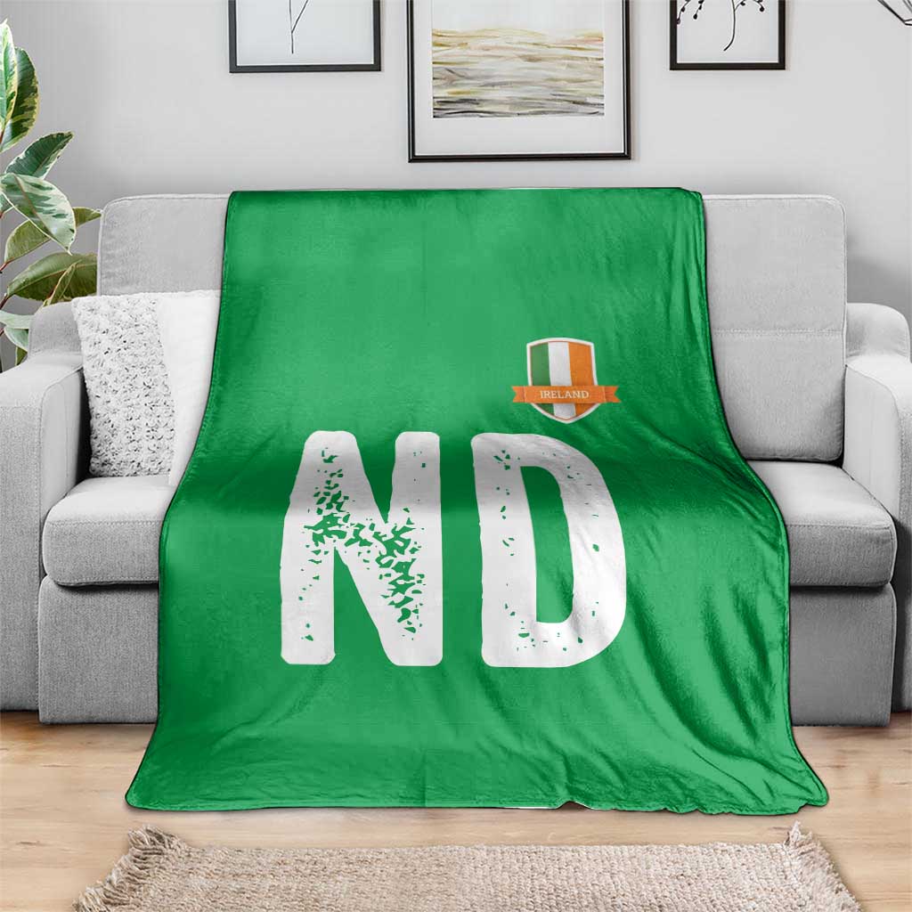 LA Ireland Matching Group Throw Blanket Irish Pride St Patricks Day Family or Friends TS02 Print Your Wear