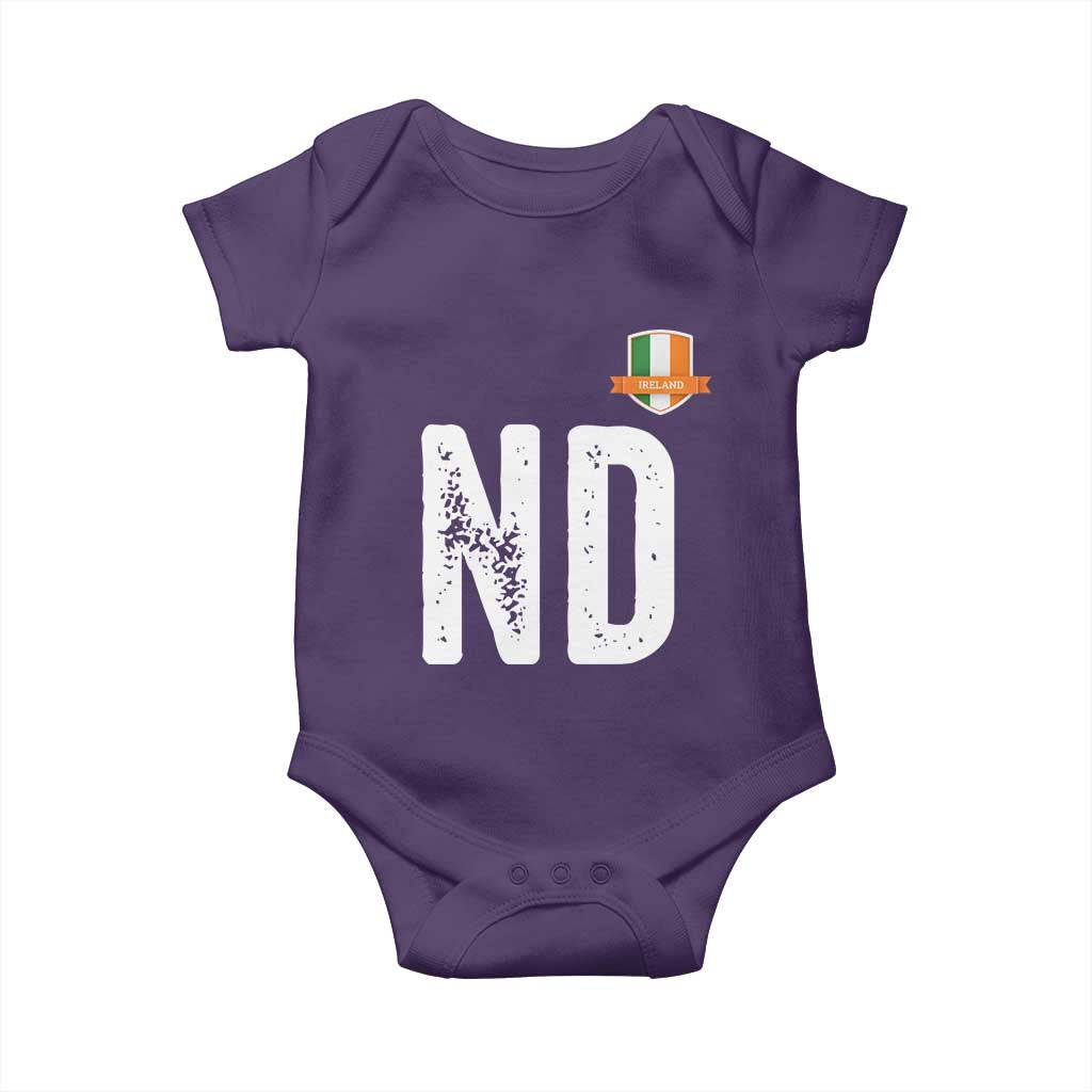 LA Ireland Matching Group Baby Onesie Irish Pride St Patricks Day Family or Friends TS02 Purple Print Your Wear