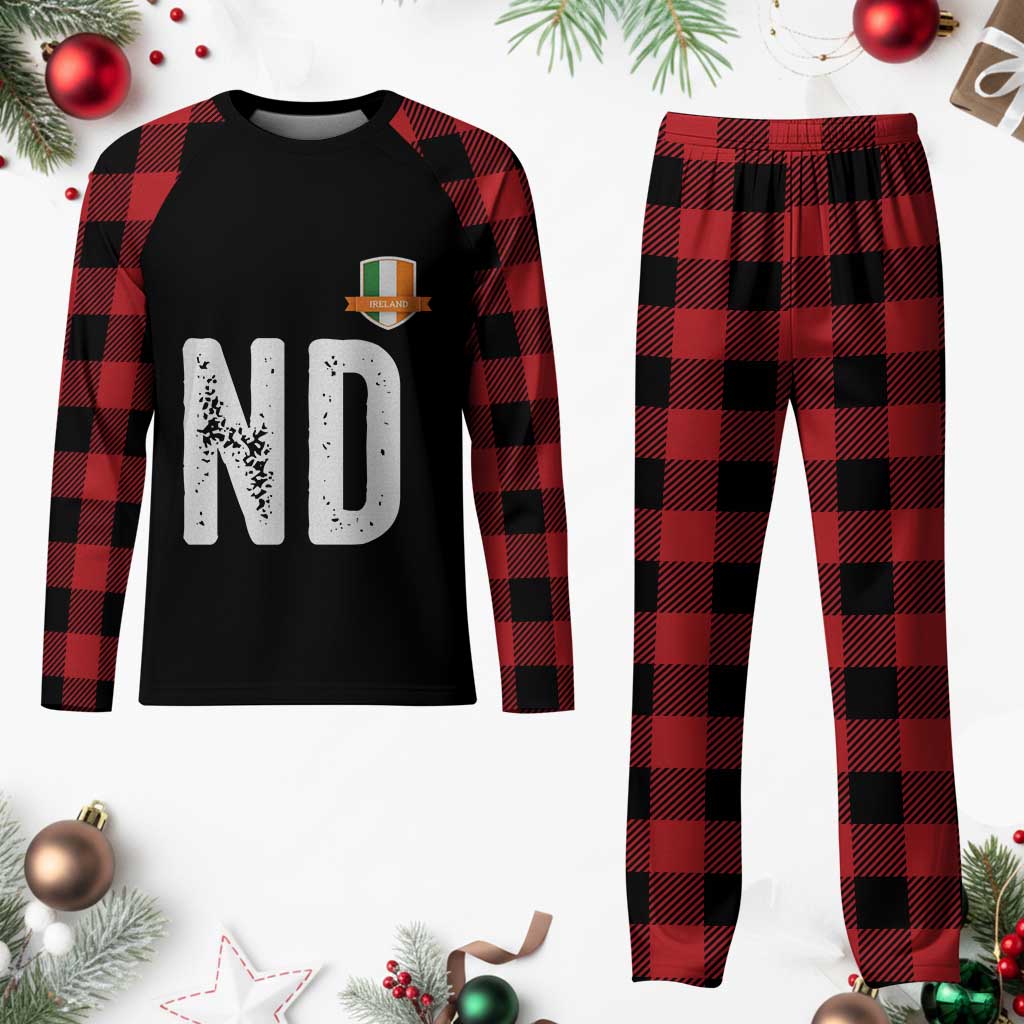 LA Ireland Matching Group Plaid Pajama Set Irish Pride St Patricks Day Family or Friends TS02 Buffalo Plaid Print Your Wear