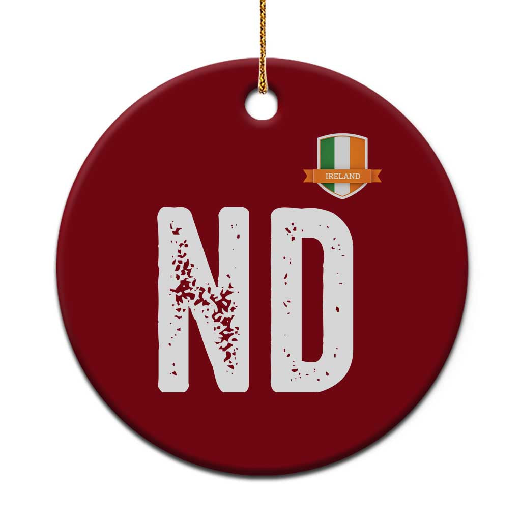 LA Ireland Matching Group Ceramic Ornament Irish Pride St Patricks Day Family or Friends TS02 1pc Red Print Your Wear