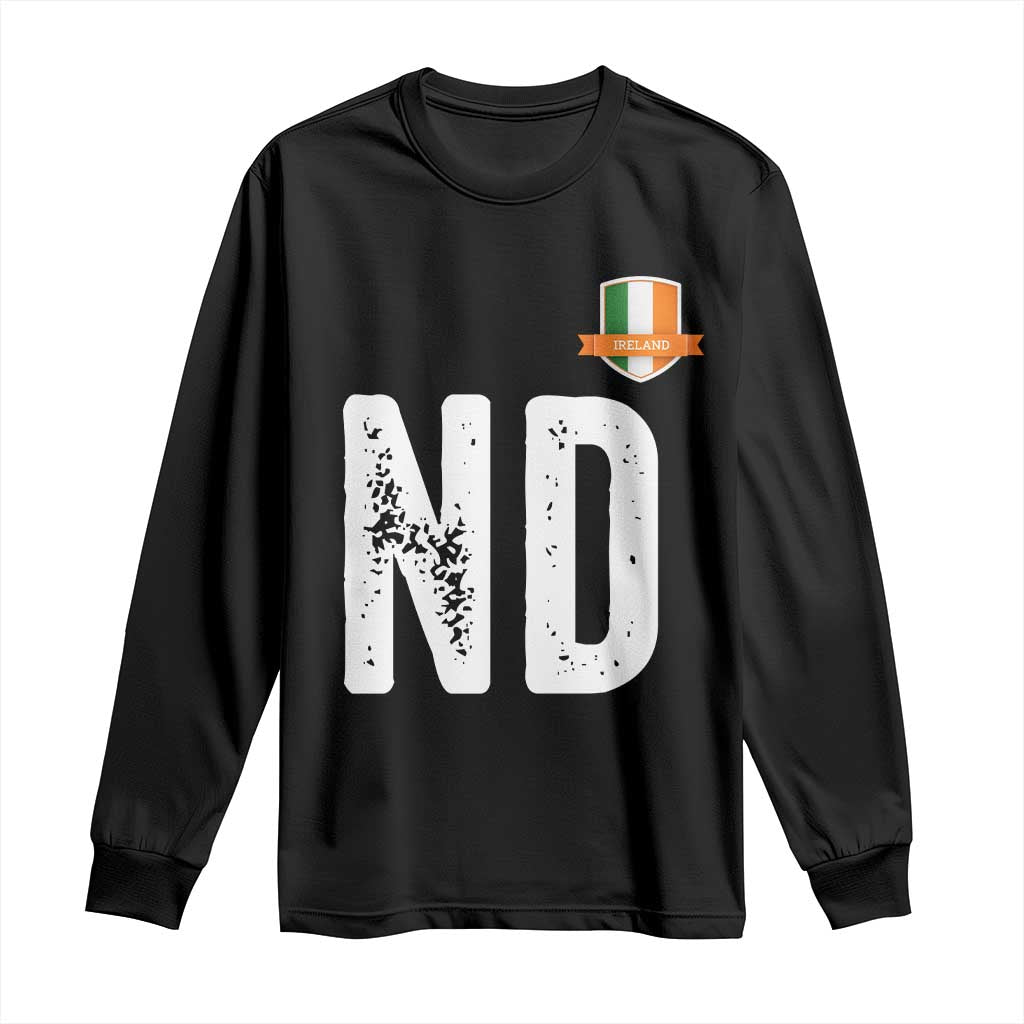 LA Ireland Matching Group Long Sleeve Shirt Irish Pride St Patricks Day Family or Friends TS02 Black Print Your Wear