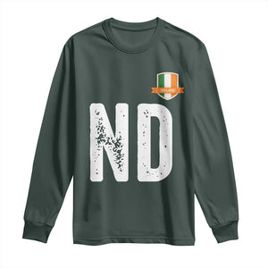 LA Ireland Matching Group Long Sleeve Shirt Irish Pride St Patricks Day Family or Friends TS02 Dark Forest Green Print Your Wear