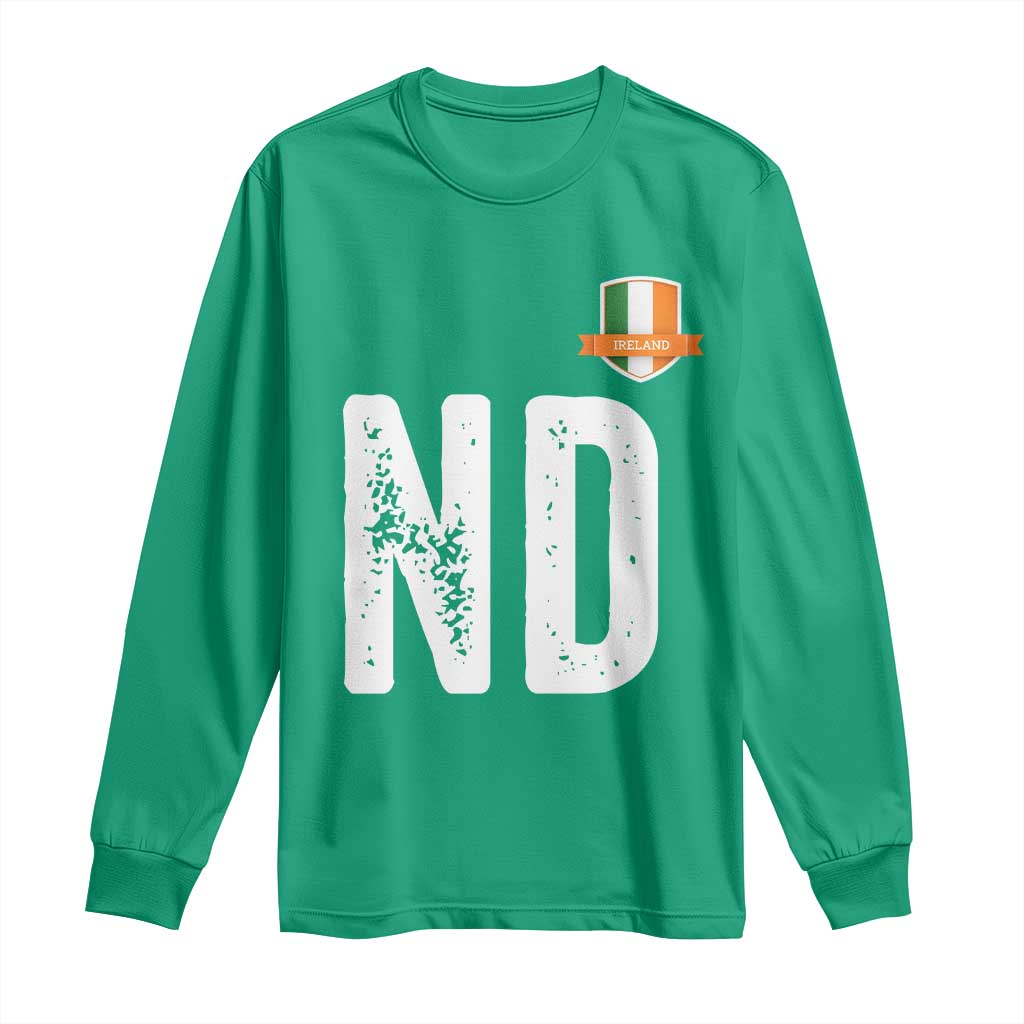 LA Ireland Matching Group Long Sleeve Shirt Irish Pride St Patricks Day Family or Friends TS02 Irish Green Print Your Wear