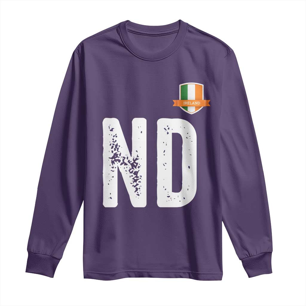 LA Ireland Matching Group Long Sleeve Shirt Irish Pride St Patricks Day Family or Friends TS02 Purple Print Your Wear