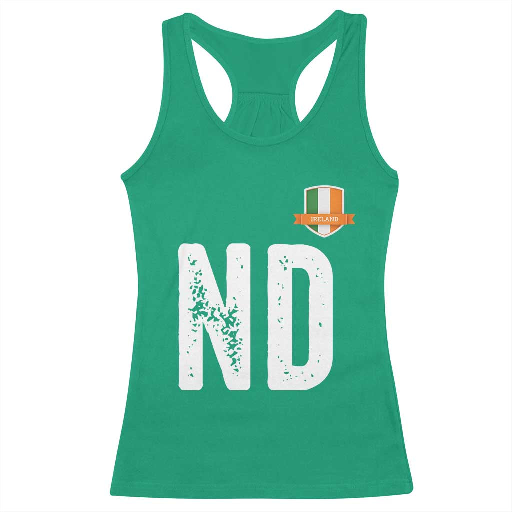 LA Ireland Matching Group Racerback Tank Top Irish Pride St Patricks Day Family or Friends TS02 Irish Green Print Your Wear