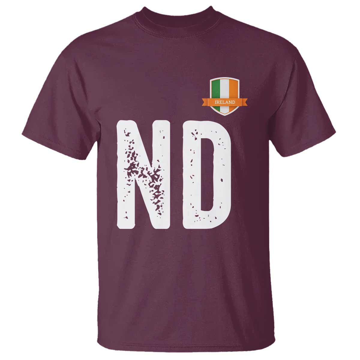 LA Ireland Matching Group T Shirt Irish Pride St Patricks Day Family or Friends TS02 Maroon Print Your Wear