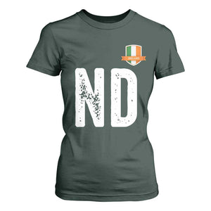 LA Ireland Matching Group T Shirt For Women Irish Pride St Patricks Day Family or Friends TS02 Dark Forest Green Print Your Wear