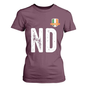 LA Ireland Matching Group T Shirt For Women Irish Pride St Patricks Day Family or Friends TS02 Maroon Print Your Wear