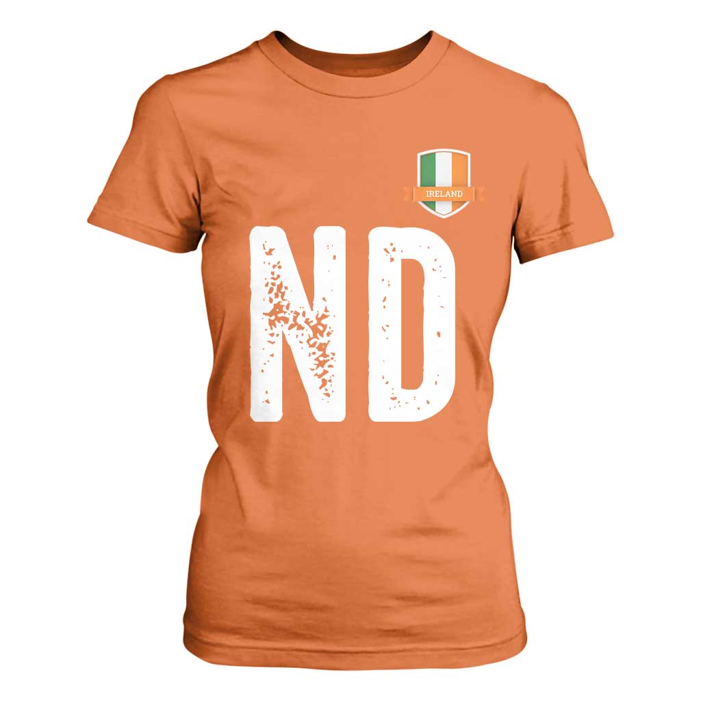 LA Ireland Matching Group T Shirt For Women Irish Pride St Patricks Day Family or Friends TS02 Orange Print Your Wear
