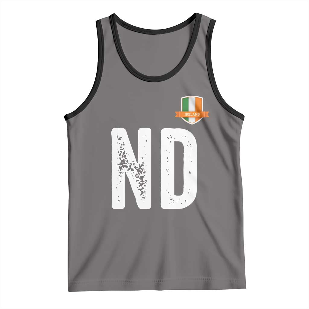 LA Ireland Matching Group Tank Top Irish Pride St Patricks Day Family or Friends TS02 Deep Heather Black Print Your Wear