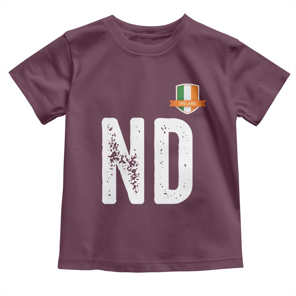LA Ireland Matching Group Toddler T Shirt Irish Pride St Patricks Day Family or Friends TS02 Maroon Print Your Wear