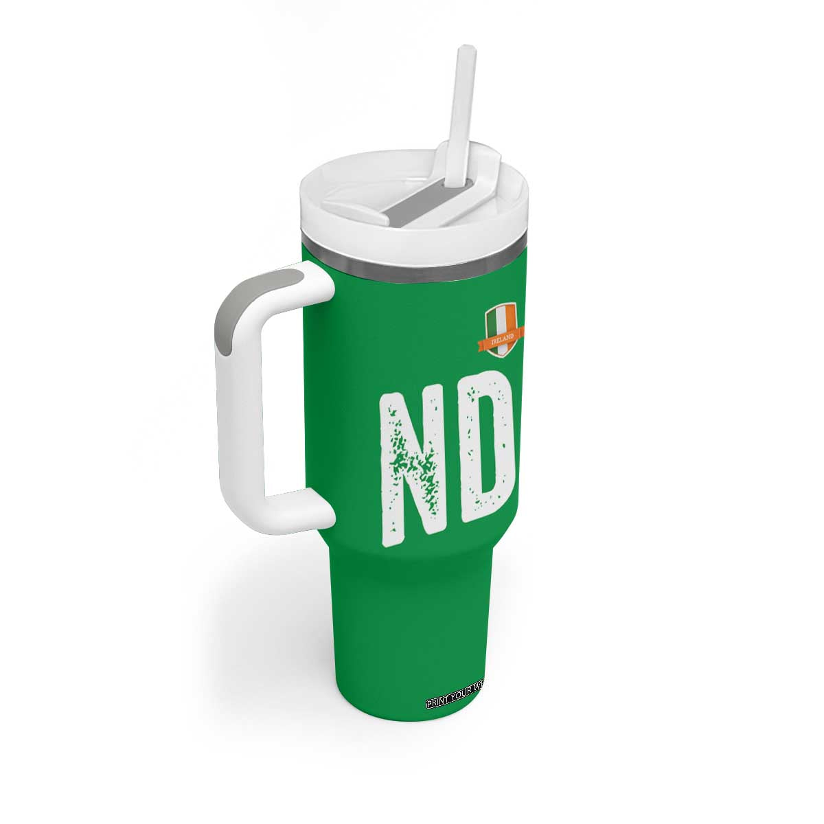 LA Ireland Matching Group Tumbler With Handle Irish Pride St Patricks Day Family or Friends TS02 Print Your Wear