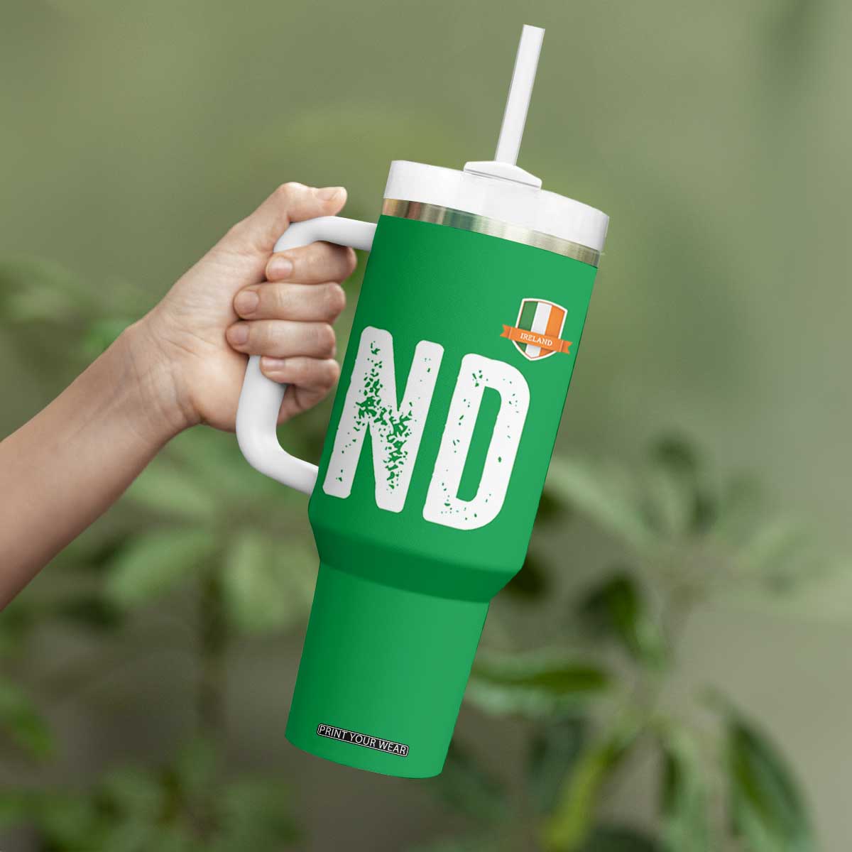 LA Ireland Matching Group Tumbler With Handle Irish Pride St Patricks Day Family or Friends TS02 Print Your Wear