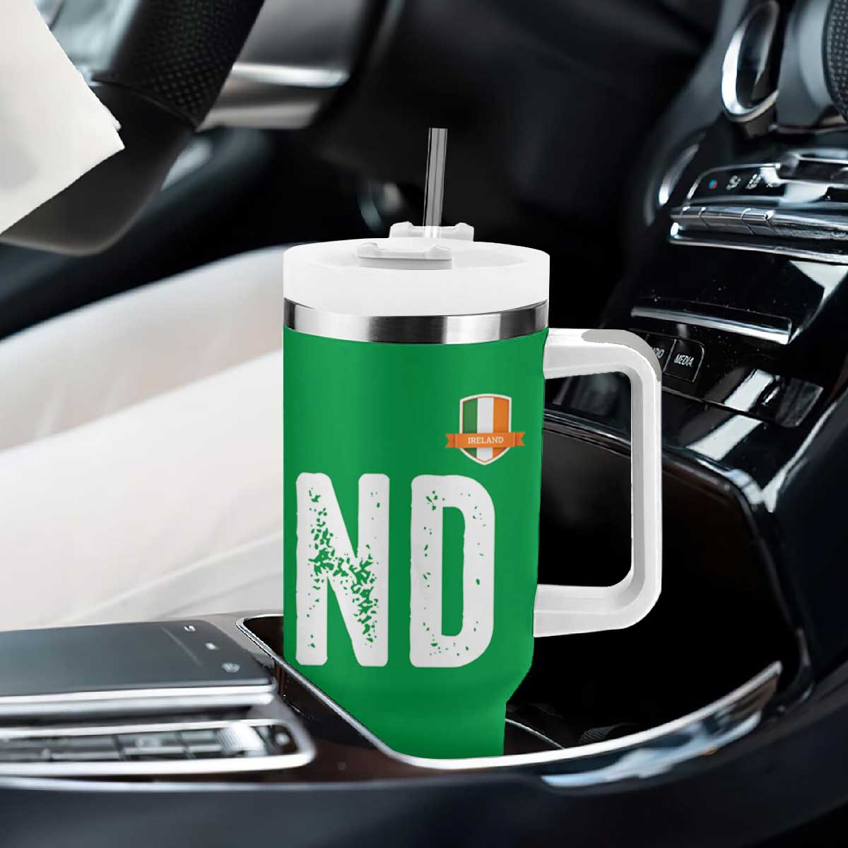 LA Ireland Matching Group Tumbler With Handle Irish Pride St Patricks Day Family or Friends TS02 Print Your Wear