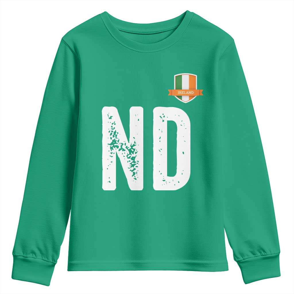 LA Ireland Matching Group Youth Sweatshirt Irish Pride St Patricks Day Family or Friends TS02 Irish Green Print Your Wear