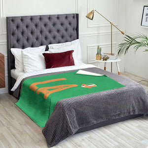 ND Ireland Matching Group Throw Blanket Irish Pride St Patricks Day Family or Friends TS02 Print Your Wear
