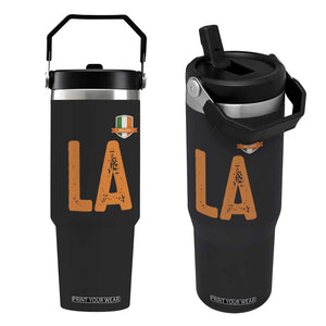 ND Ireland Matching Group Flip Straw Tumbler Irish Pride St Patricks Day Family or Friends TS02 One Size: 30 oz Black Print Your Wear
