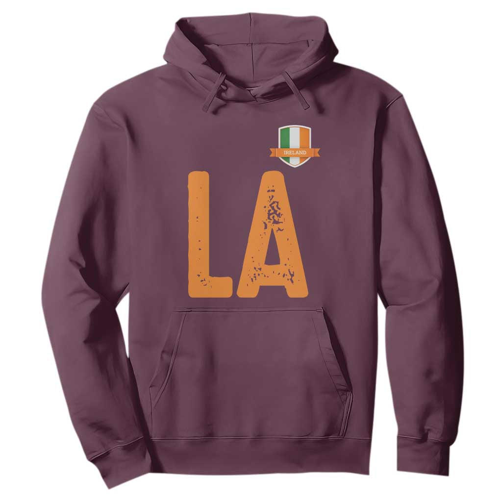 ND Ireland Matching Group Hoodie Irish Pride St Patricks Day Family or Friends TS02 Maroon Print Your Wear