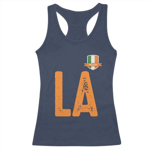 ND Ireland Matching Group Racerback Tank Top Irish Pride St Patricks Day Family or Friends TS02 Navy Print Your Wear