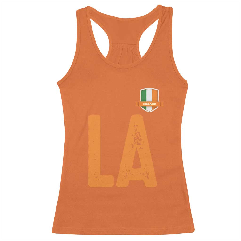 ND Ireland Matching Group Racerback Tank Top Irish Pride St Patricks Day Family or Friends TS02 Orange Print Your Wear