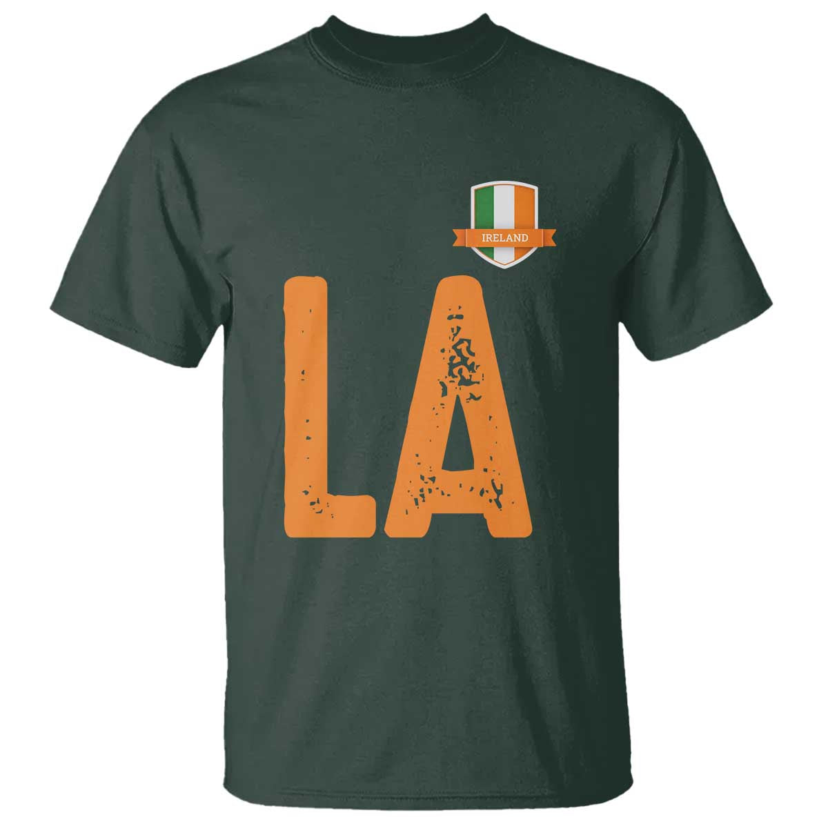 ND Ireland Matching Group T Shirt Irish Pride St Patricks Day Family or Friends TS02 Dark Forest Green Print Your Wear