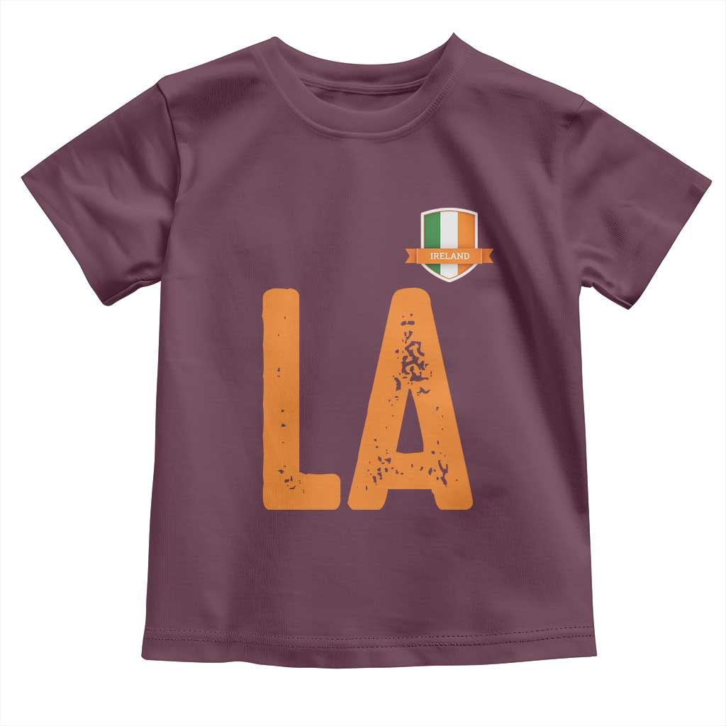 ND Ireland Matching Group Toddler T Shirt Irish Pride St Patricks Day Family or Friends TS02 Maroon Print Your Wear