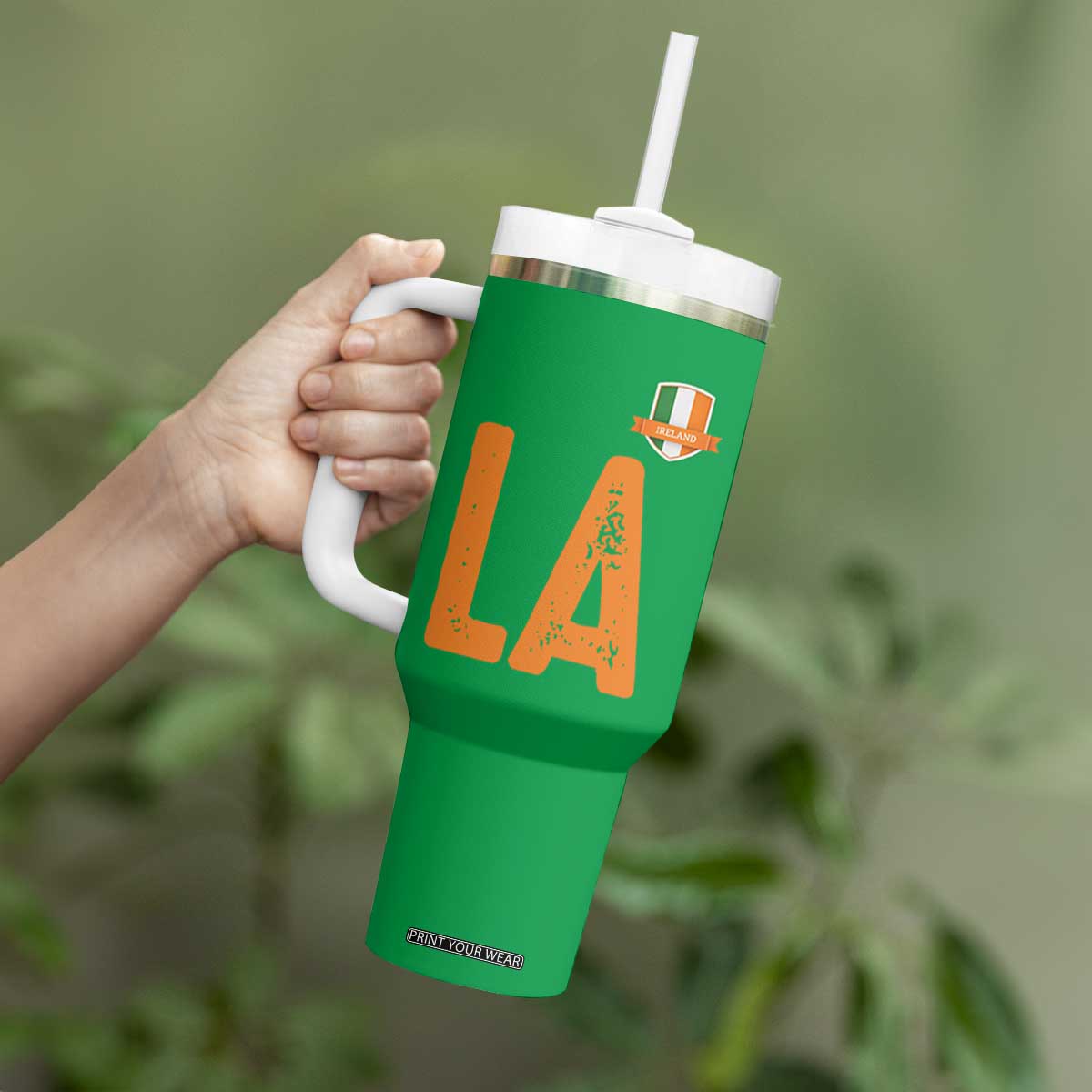 ND Ireland Matching Group Tumbler With Handle Irish Pride St Patricks Day Family or Friends TS02 Print Your Wear