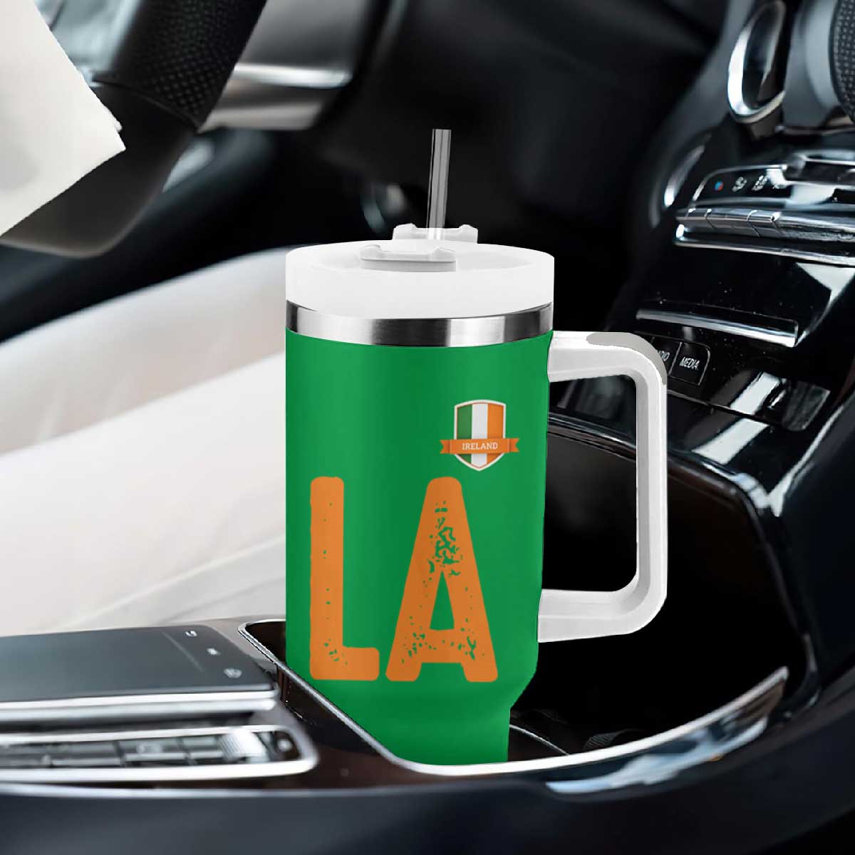 ND Ireland Matching Group Tumbler With Handle Irish Pride St Patricks Day Family or Friends TS02 Print Your Wear