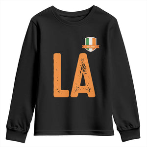 ND Ireland Matching Group Youth Sweatshirt Irish Pride St Patricks Day Family or Friends TS02 Black Print Your Wear