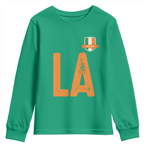 ND Ireland Matching Group Youth Sweatshirt Irish Pride St Patricks Day Family or Friends TS02 Irish Green Print Your Wear