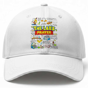The Lab’s Prayer Funny Lab Week 2026 Baseball Cap Medical Laboratory Scientist Humor Gift for Lab Techs