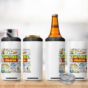 The Lab’s Prayer Funny Lab Week 2026 4 in 1 Can Cooler Tumbler Medical Laboratory Scientist Humor Gift for Lab Techs TS02 Print Your Wear