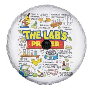 The Lab’s Prayer Funny Lab Week 2026 Spare Tire Cover Medical Laboratory Scientist Humor Gift for Lab Techs TS02 Print Your Wear