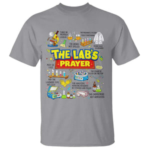 The Lab’s Prayer Funny Lab Week 2026 T Shirt Medical Laboratory Scientist Humor Gift for Lab Techs TS02 Sport Gray Print Your Wear