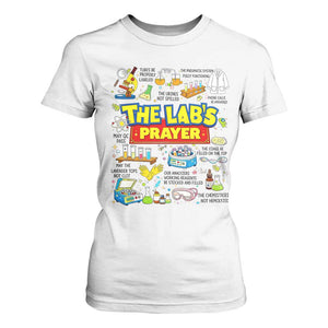 The Lab’s Prayer Funny Lab Week 2026 T Shirt For Women Medical Laboratory Scientist Humor Gift for Lab Techs TS02 White Print Your Wear
