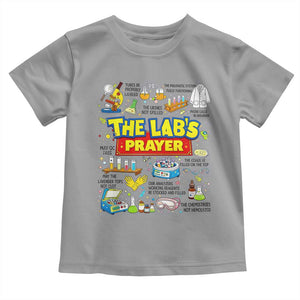 The Lab’s Prayer Funny Lab Week 2026 Toddler T Shirt Medical Laboratory Scientist Humor Gift for Lab Techs TS02 Sport Gray Print Your Wear