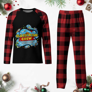 Phlebotomy Crew Lab Week 2026 Plaid Pajama Set One Stick At A Time Funny Phlebotomist Healthcare Lab TS02 Buffalo Plaid Print Your Wear