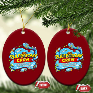 Phlebotomy Crew Lab Week 2026 Ceramic Ornament One Stick At A Time Funny Phlebotomist Healthcare Lab TS02 Print Your Wear