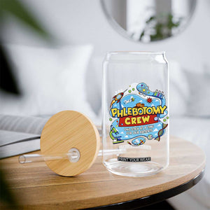 Phlebotomy Crew Lab Week 2026 Glass Can One Stick At A Time Funny Phlebotomist Healthcare Lab TS02 Print Your Wear