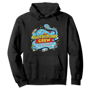 Phlebotomy Crew Lab Week 2026 Hoodie One Stick At A Time Funny Phlebotomist Healthcare Lab TS02 Black Print Your Wear