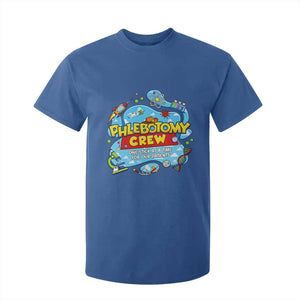 Phlebotomy Crew Lab Week 2026 T Shirt For Kid One Stick At A Time Funny Phlebotomist Healthcare Lab TS02 Royal Blue Print Your Wear