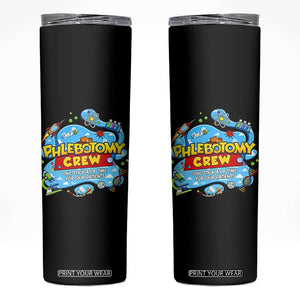 Phlebotomy Crew Lab Week 2026 Skinny Tumbler One Stick At A Time Funny Phlebotomist Healthcare Lab TS02 Black Print Your Wear