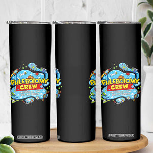 Phlebotomy Crew Lab Week 2026 Skinny Tumbler One Stick At A Time Funny Phlebotomist Healthcare Lab TS02 Print Your Wear