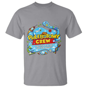 Phlebotomy Crew Lab Week 2026 T Shirt One Stick At A Time Funny Phlebotomist Healthcare Lab TS02 Sport Gray Print Your Wear