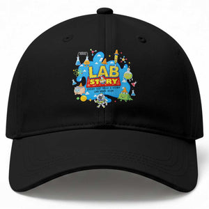 Lab Story Lab Week 2026 Celebration Baseball Cap Every Test Tells a Story Medical Lab Tech Appreciation Gift