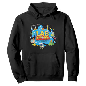 Lab Story Lab Week 2026 Celebration Hoodie Every Test Tells a Story Medical Lab Tech Appreciation Gift TS02 Black Print Your Wear