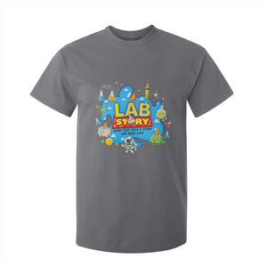 Lab Story Lab Week 2026 Celebration T Shirt For Kid Every Test Tells a Story Medical Lab Tech Appreciation Gift TS02 Charcoal Print Your Wear