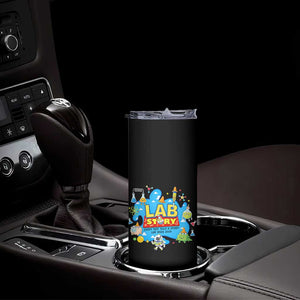 Lab Story Lab Week 2026 Celebration Skinny Tumbler Every Test Tells a Story Medical Lab Tech Appreciation Gift TS02 Print Your Wear